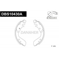 DBS10430A DANAHER Комплект гальмівних колодок