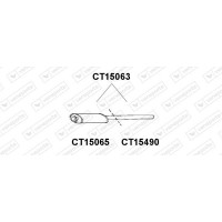 CT15065 VENEPORTE Предглушник вихлопних газів