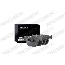 402B0557 RIDEX Комплект гальмівних колодок дисковий гальм