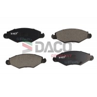 323739 DACO Germany Комплект гальмівних колодок дисковий гальм