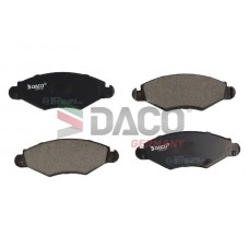 323739 DACO Germany Комплект гальмівних колодок дисковий гальм