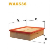 WA6536 WIX FILTERS Повітряний фільтр
