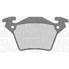363916060328 MAGNETI MARELLI КомплеК т гальмівних колодок, дискове гальмо