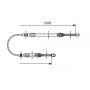 1 987 477 515 BOSCH Тросик, cтояночный тормоз