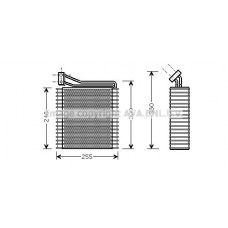 CRV089 AVA QUALITY COOLING Випарник кондиціонера