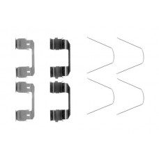 1 987 474 466 BOSCH Комплектуючі колодки дискового гальма