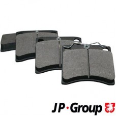 1163606610 JP GROUP Комплект гальмівних колодок дисковий гальм