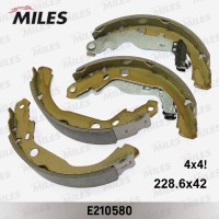 E210580 MILES Комплект гальмівних колодок