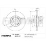 BD-0169 FREMAX Гальмівний диск