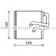 DN6410 AVA QUALITY COOLING Теплообмінник обігрів салону