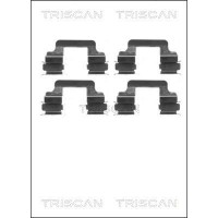 8105 101630 TRISCAN Комплектуючі колодки дискового гальма