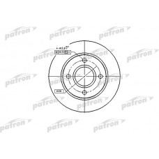 PBD2752 PATRON Гальмівний диск