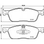 8DB 355 025-701 HELLA PAGID Комплект гальмівних колодок дисковий гальм