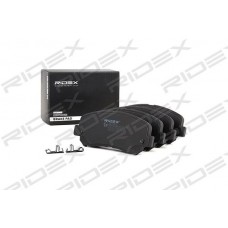 402B0532 RIDEX Комплект гальмівних колодок дисковий гальм