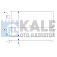 342550 KALE OTO RADYATÖR Конденсатор кондиціонера