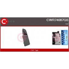 CWR74087GS CASCO Вимикач склопідйомник