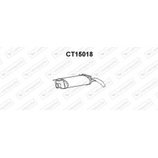 CT15018 VENEPORTE Глушник вихлопних газів кінцевий