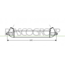 FT908N001 PRASCO Интеркулер