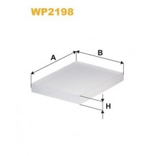 WP2198 WIX FILTERS Фільтр повітря у внутрішньому просторі