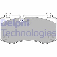 LP1980 DELPHI КомплеК т гальмівних колодок, дискове гальмо