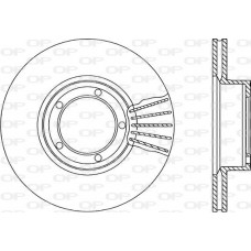 BDR1664.20 OPEN PARTS Гальмівний диск