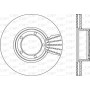 BDR1664.20 OPEN PARTS Гальмівний диск