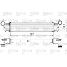 818639 VALEO Интеркулер