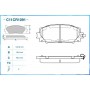 C11CR1091 CWORKS Комплект гальмівних колодок дисковий гальм