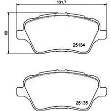PCP1219 DON Комплект гальмівних колодок дисковий гальм