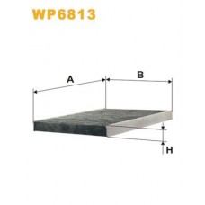 WP6813 WIX FILTERS Фільтр повітря у внутрішньому просторі