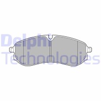 LP3641 DELPHI Комплект гальмівних колодок дисковий гальм
