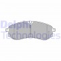 LP3641 DELPHI Комплект гальмівних колодок дисковий гальм
