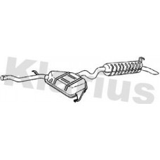 270575 KLARIUS Глушник вихлопних газів кінцевий
