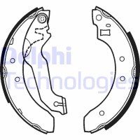 LS1249 DELPHI Комплект гальмівних колодок