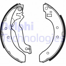 LS1249 DELPHI Комплект гальмівних колодок