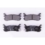 8DB 355 009-911 HELLA PAGID Комплект гальмівних колодок дисковий гальм