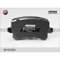 BP43388 FENOX Комплект гальмівних колодок дисковий гальм