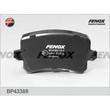 BP43388 FENOX Комплект гальмівних колодок дисковий гальм