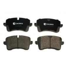 C12CR0002 CWORKS Комплект гальмівних колодок дисковий гальм