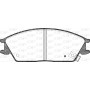 BPA0224.02 OPEN PARTS Комплект гальмівних колодок дисковий гальм