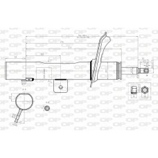 SAB8180.31 OPEN PARTS Амортизатор