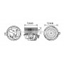 DA8012 AVA QUALITY COOLING Вентилятор салону