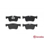 P 06 070 BREMBO Комплект гальмівних колодок дисковий гальм