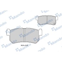 MBF015336 MANDO Комплект гальмівних колодок дисковий гальм