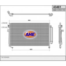 43461 AHE Конденсатор кондиціонера