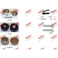 04.5038 AUTOKIT Комплект ременя ГРМ
