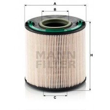 PU 1040 x MANN-FILTER Паливний фільтр