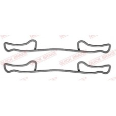 109-1200 QUICK BRAKE Комплектуючі колодки дискового гальма