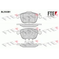 BL2552B1 FTE Комплект гальмівних колодок дисковий гальм