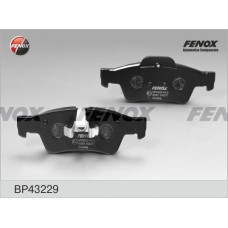 BP43229 FENOX Комплект гальмівних колодок дисковий гальм